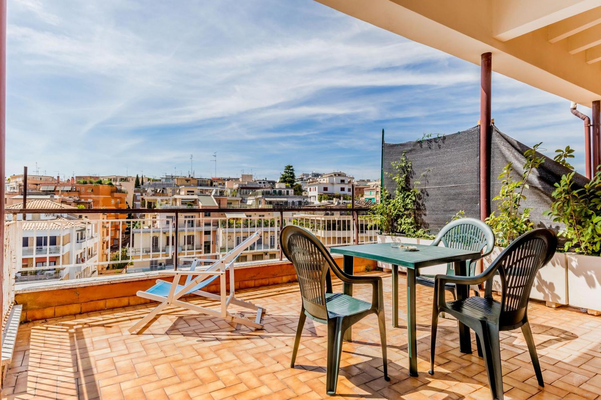 L'Attico Con Terrazza In Corso Francia Apartamento Roma Exterior foto