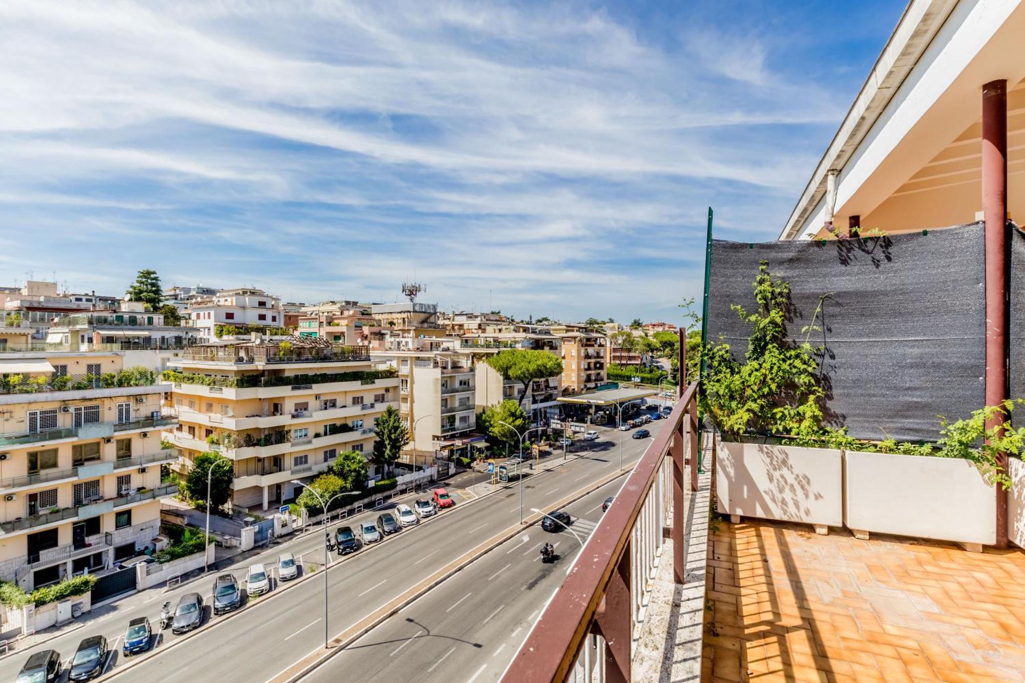 L'Attico Con Terrazza In Corso Francia Apartamento Roma Exterior foto