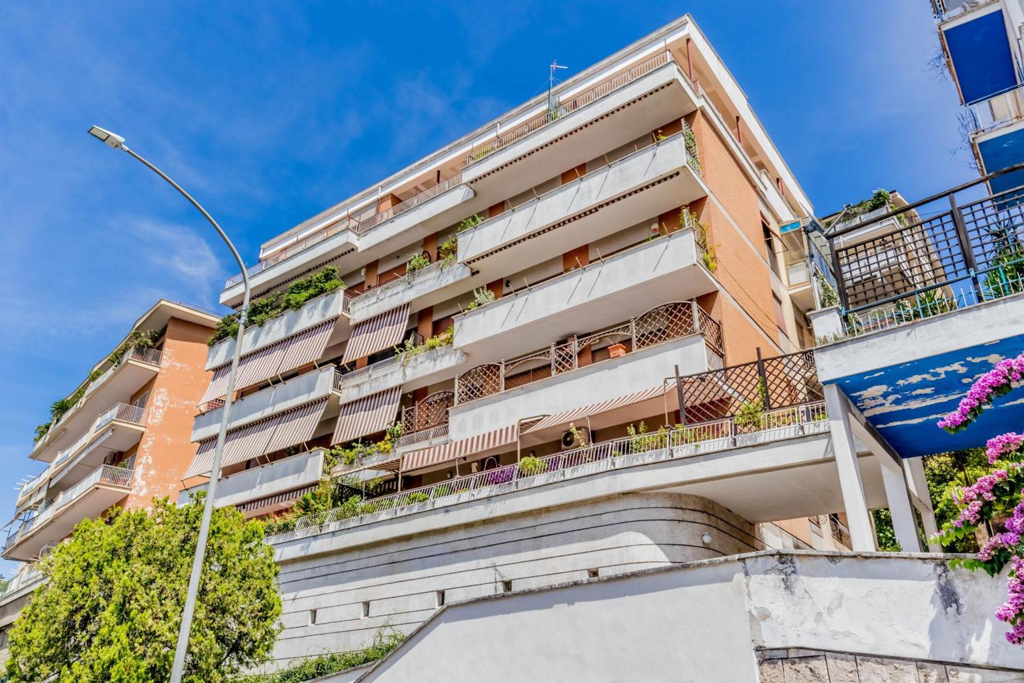 L'Attico Con Terrazza In Corso Francia Apartamento Roma Exterior foto